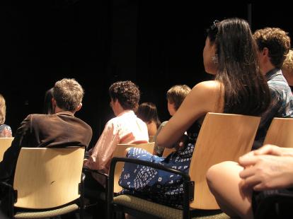 School of Theatre students in class