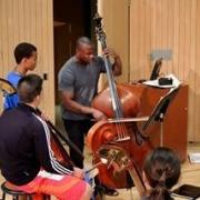 School of Orchestra students practicing